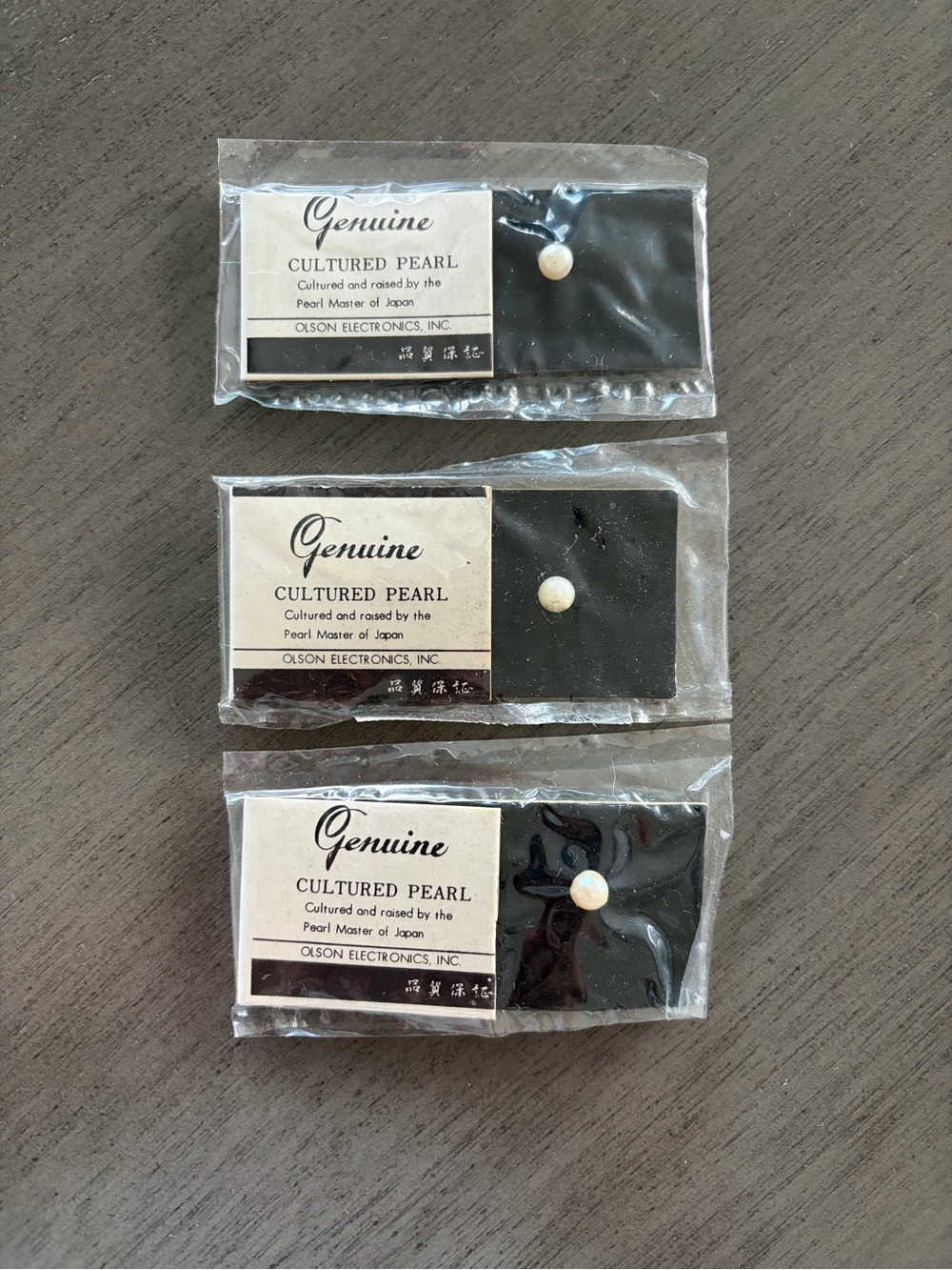 Genuine Cultured Pearl Master by Japan - original package